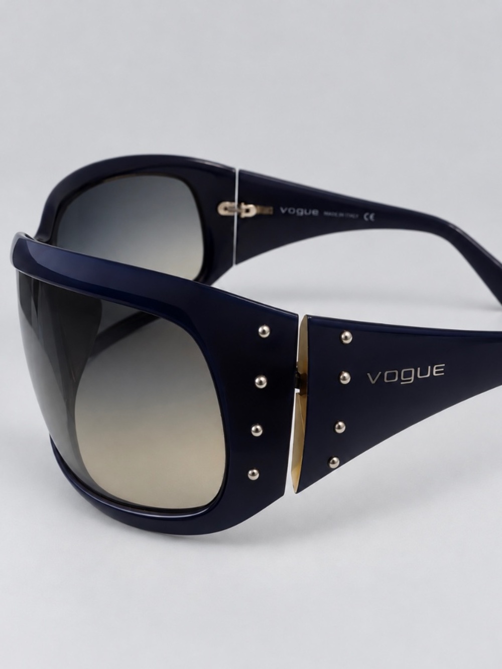 Authentic Vogue VO2369-S Women's Ultra Oversized Shield Sunglasses – Deep Plum